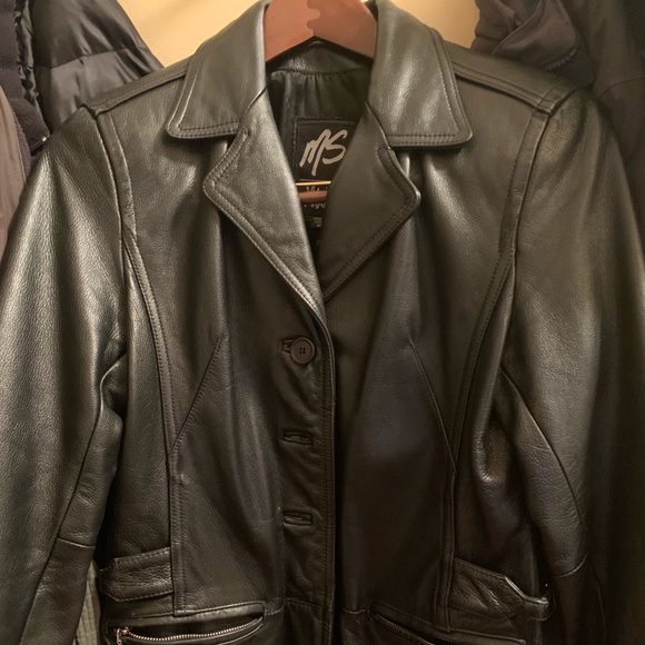maxima leather jacket